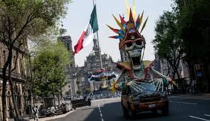 Desfile día de muertos en la Ciudad de México